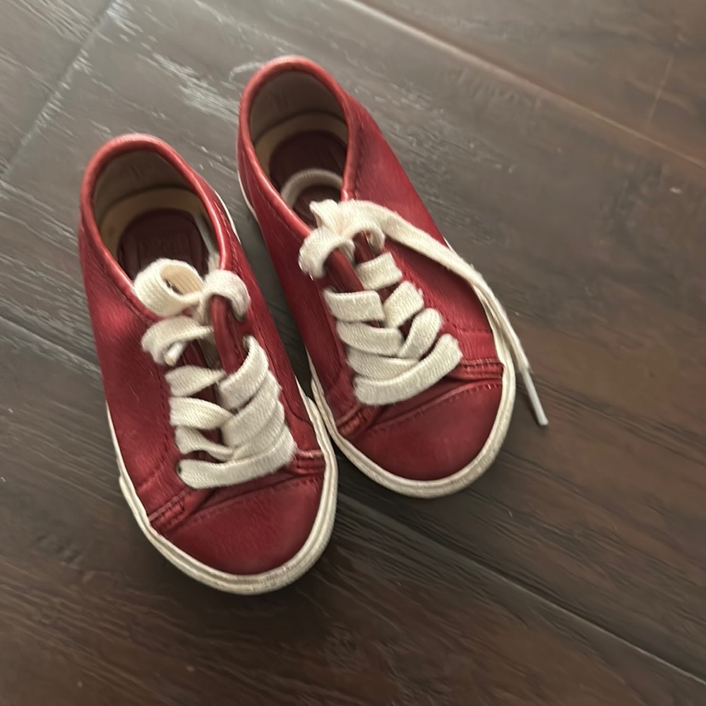 Genuine leather Frye baby shoes toddler size 5